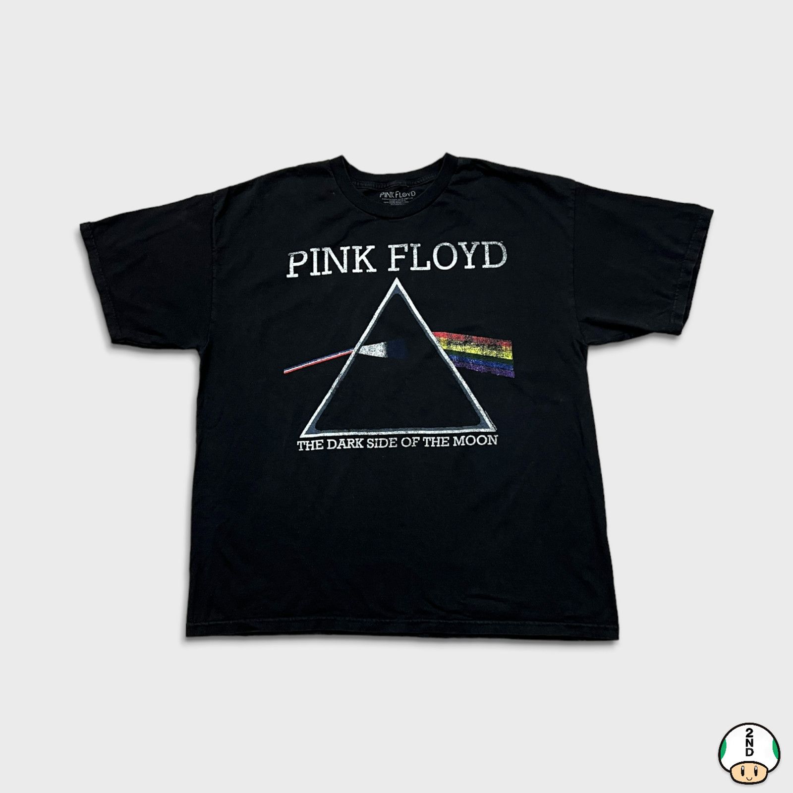 Band Tees × Pink Floyd × Vintage 2014 Pink Floyd T Shirt XL Dark Side of The Moon Band Tee Size US XL / EU 56 / 4 - 1 Thumbnail