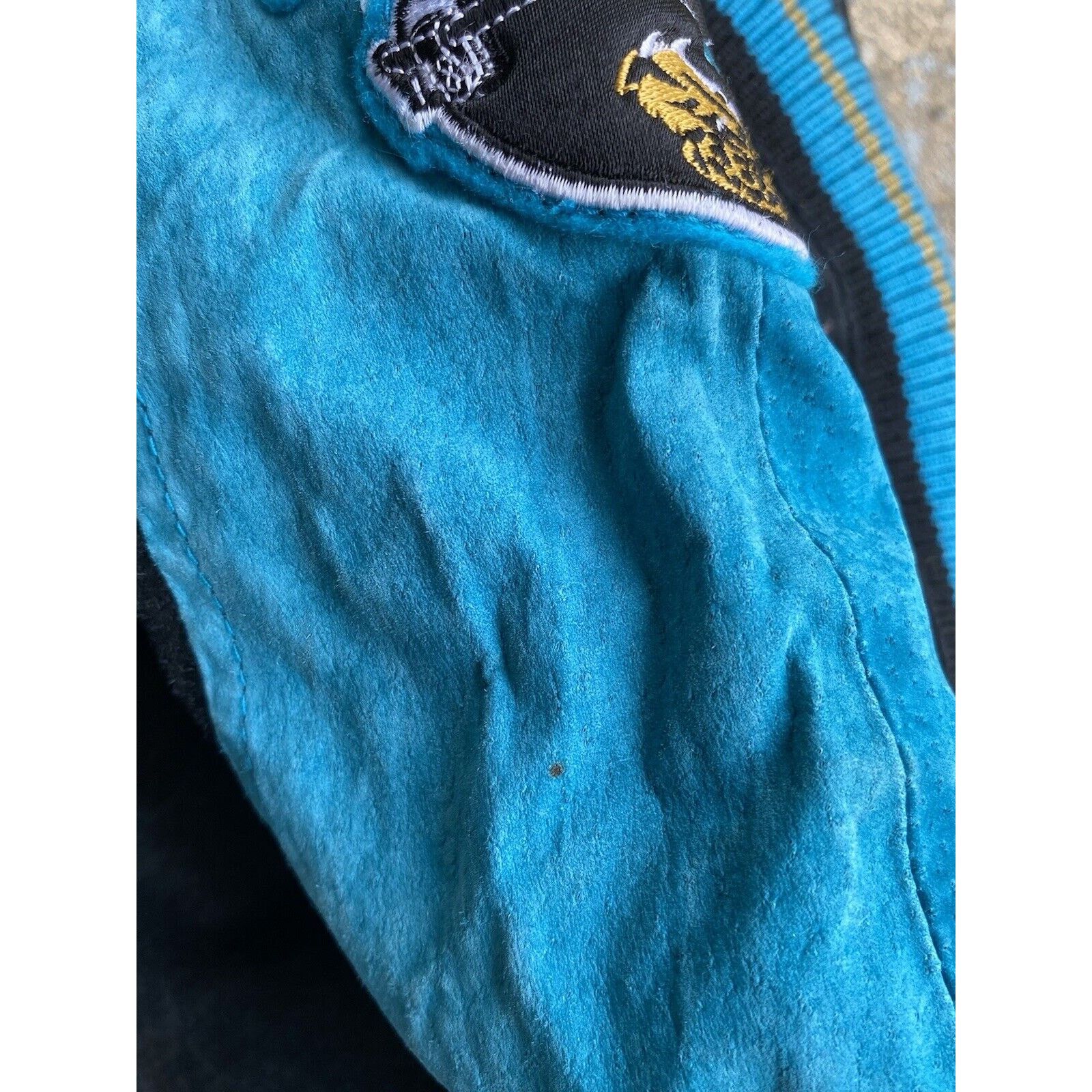 NFL Vintage Y2K Jacksonville Jaguars Jacket FAUX Leather XL NWT Size US XL / EU 56 / 4 - 21 Thumbnail