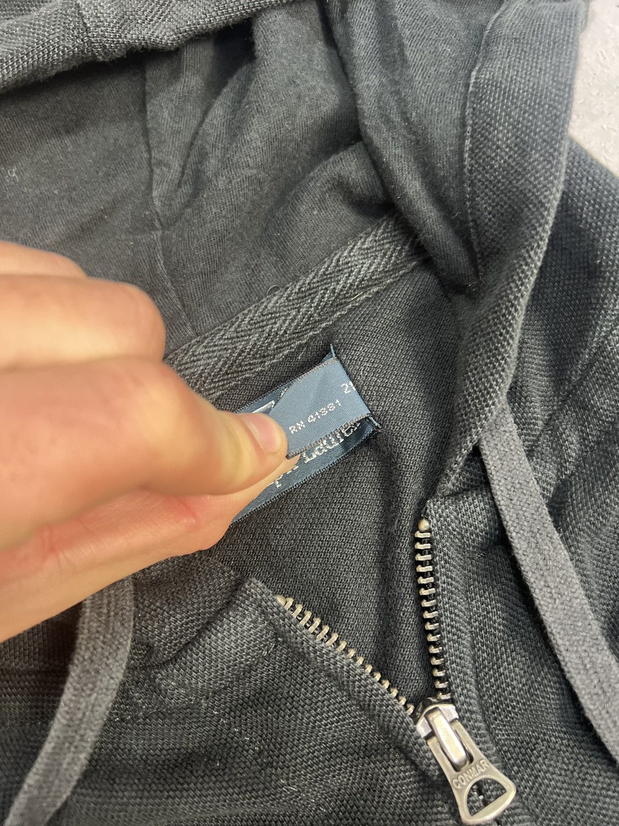 Polo Ralph Lauren × Vintage Vintage Polo Ralph Lauren Zip Up Hoodie Size US XS / EU 42 / 0 - 4 Thumbnail