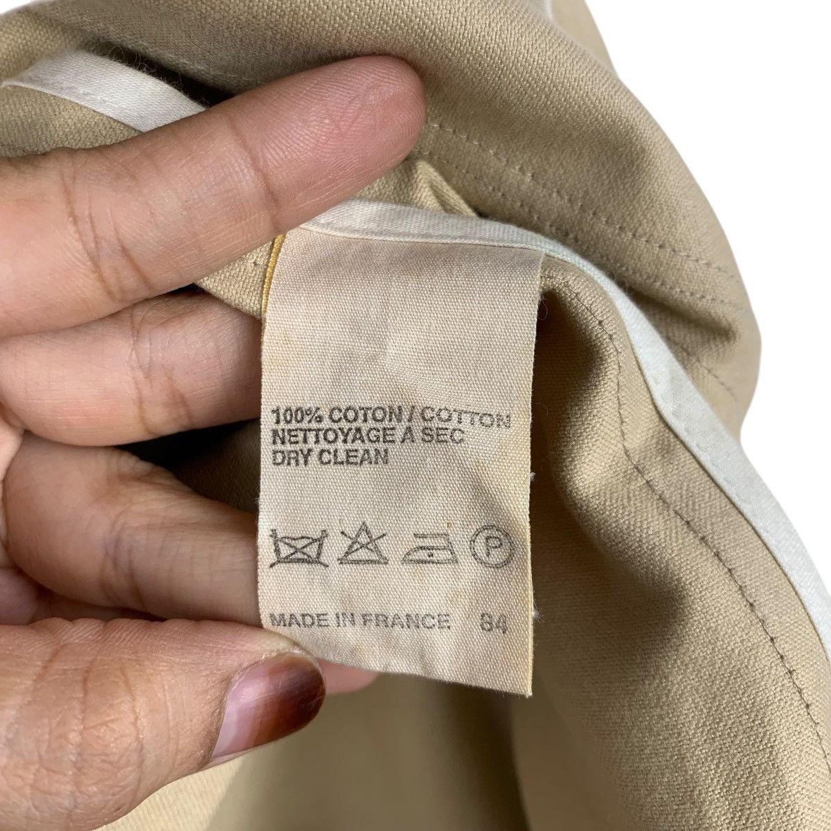 A.P.C. × Vintage Vintage A.P.C. Paris Designer Casualwear Blazer Coat Jacket Size M / US 6-8 / IT 42-44 - 6 Thumbnail
