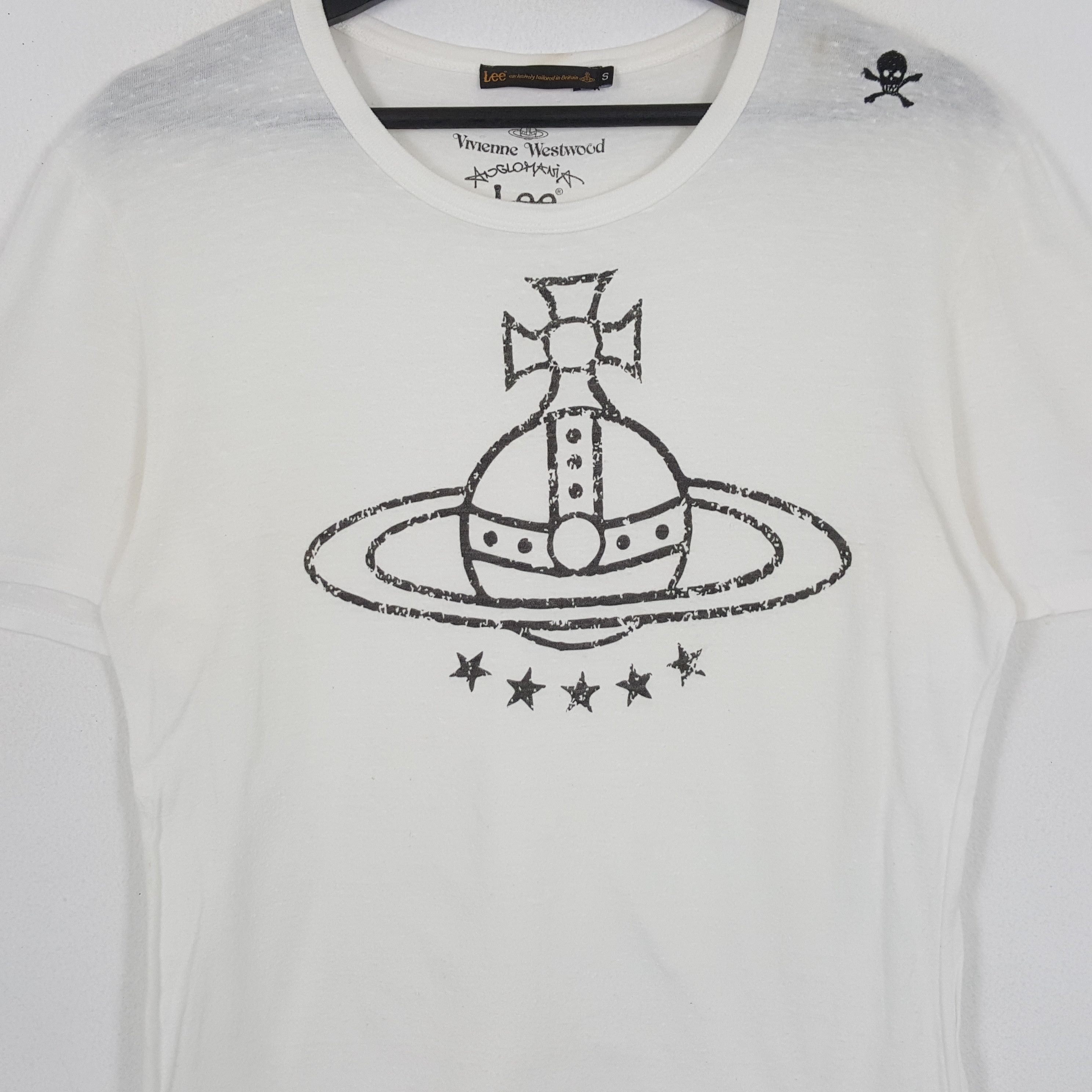 Lee × Vintage × Vivienne Westwood VIVIENNE WESTWOOD x LEE Fashion Designer Brand Tshirt Punk Size US S / EU 44-46 / 1 - 2 Thumbnail