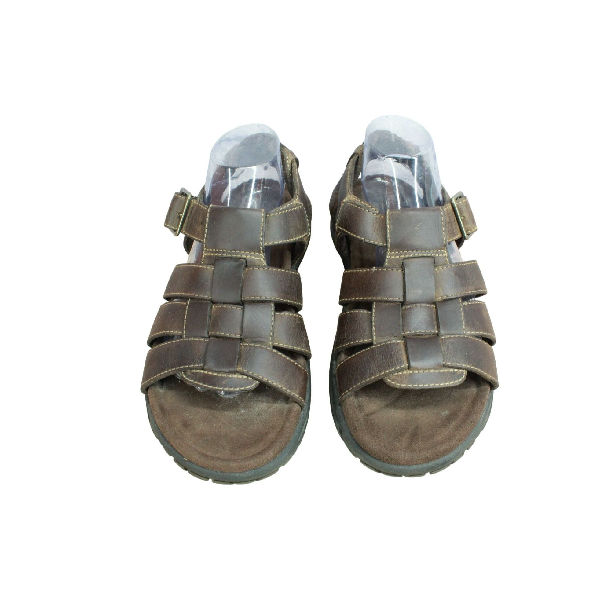 Teva Teva Camden Brown Leather Fisherman Sandals Men's Size 9 Size US 9 / EU 42 - 5 Thumbnail