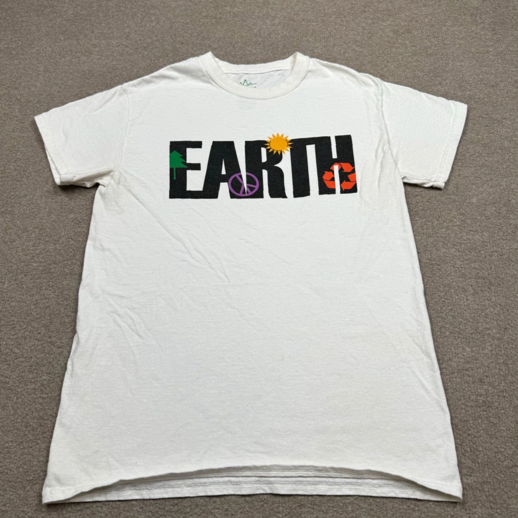 Vintage ALTRU T Shirt Mens Size S Small White Short Sleeve EARTH Logo Adults Size US S / EU 44-46 / 1 - 2 Thumbnail