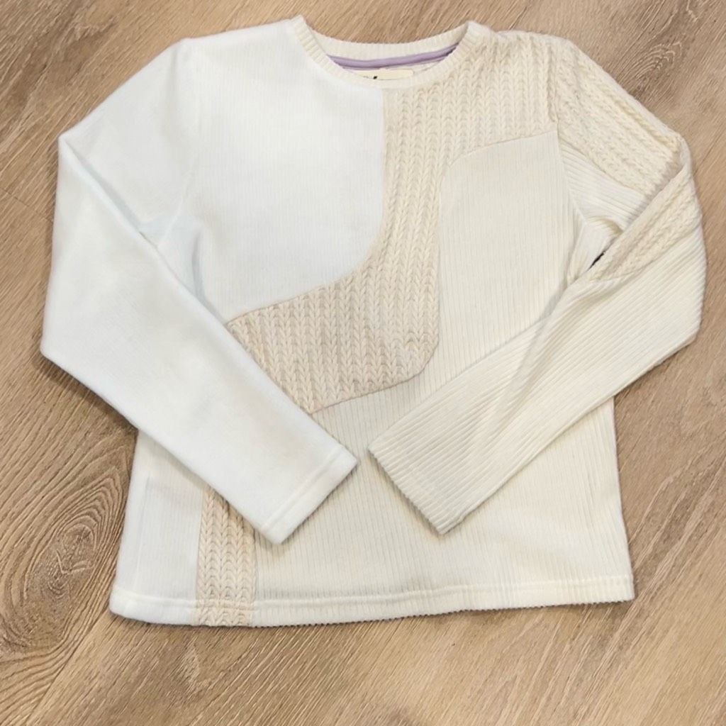 Anthropologie Margo Baridon x Anthropologie Long Sleeve Multi Neutral Tone Size M / US 6-8 / IT 42-44 - 10 Thumbnail