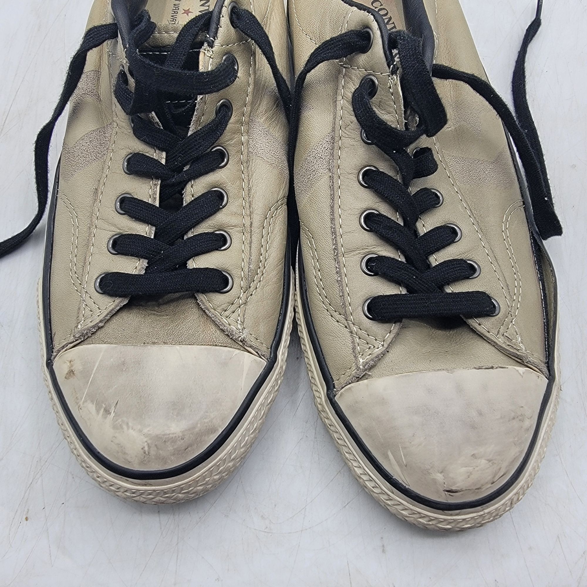 Converse Converse X John Varvatos Mens 9.5 Beige Sneaker Shoes Casual Size US 9.5 / EU 42-43 - 10 Thumbnail