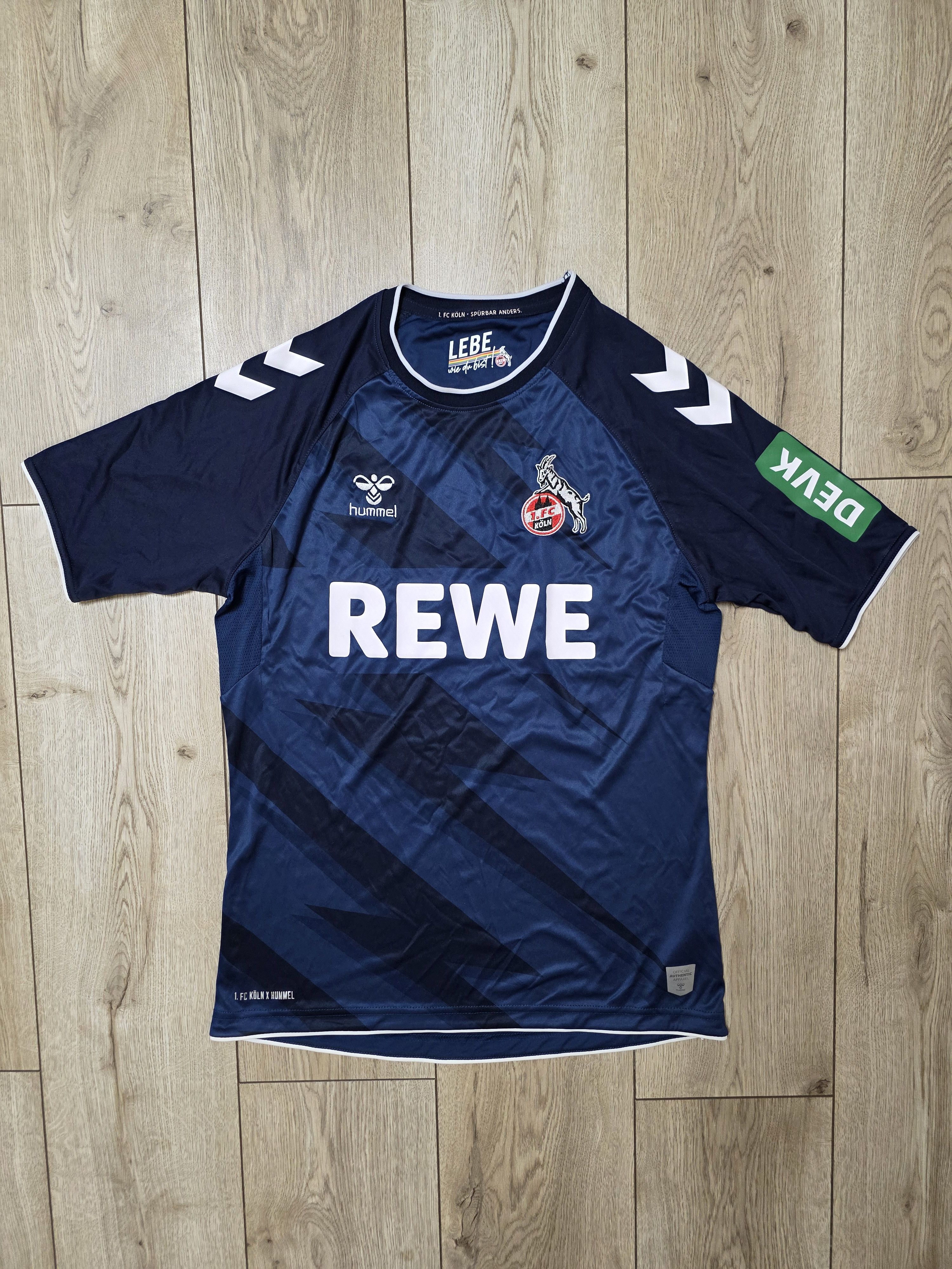 Hummel FC KOLN 2022 2023 THIRD FOOTBALL SHIRT SOCCER JERSEY Size US M / EU 48-50 / 2 - 1 Thumbnail