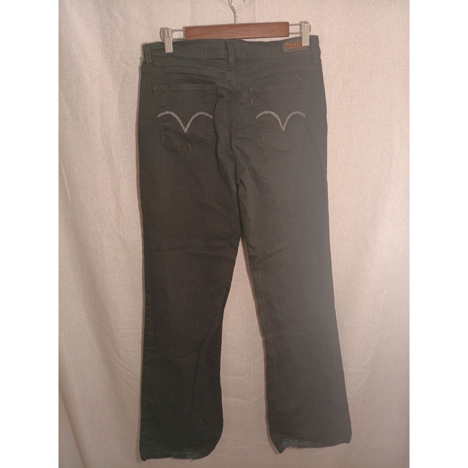 Levi's Levi’s 512 Women’s Black Boot Cut Jeans Size 12 Size 34" / US 12 / IT 48 - 2 Thumbnail
