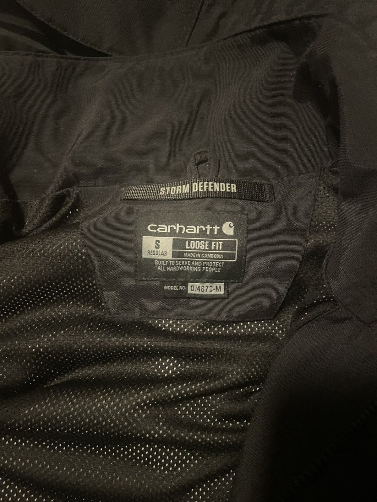 Carhartt carhartt storm defender jacket Size US S / EU 44-46 / 1 - 3 Thumbnail