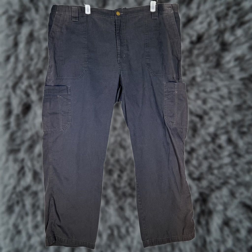 Carhartt Carhartt Cargo Pants Mens Large Ripstop Workwear Utility Drawstring Outdoor Size US 33 - 1 Thumbnail