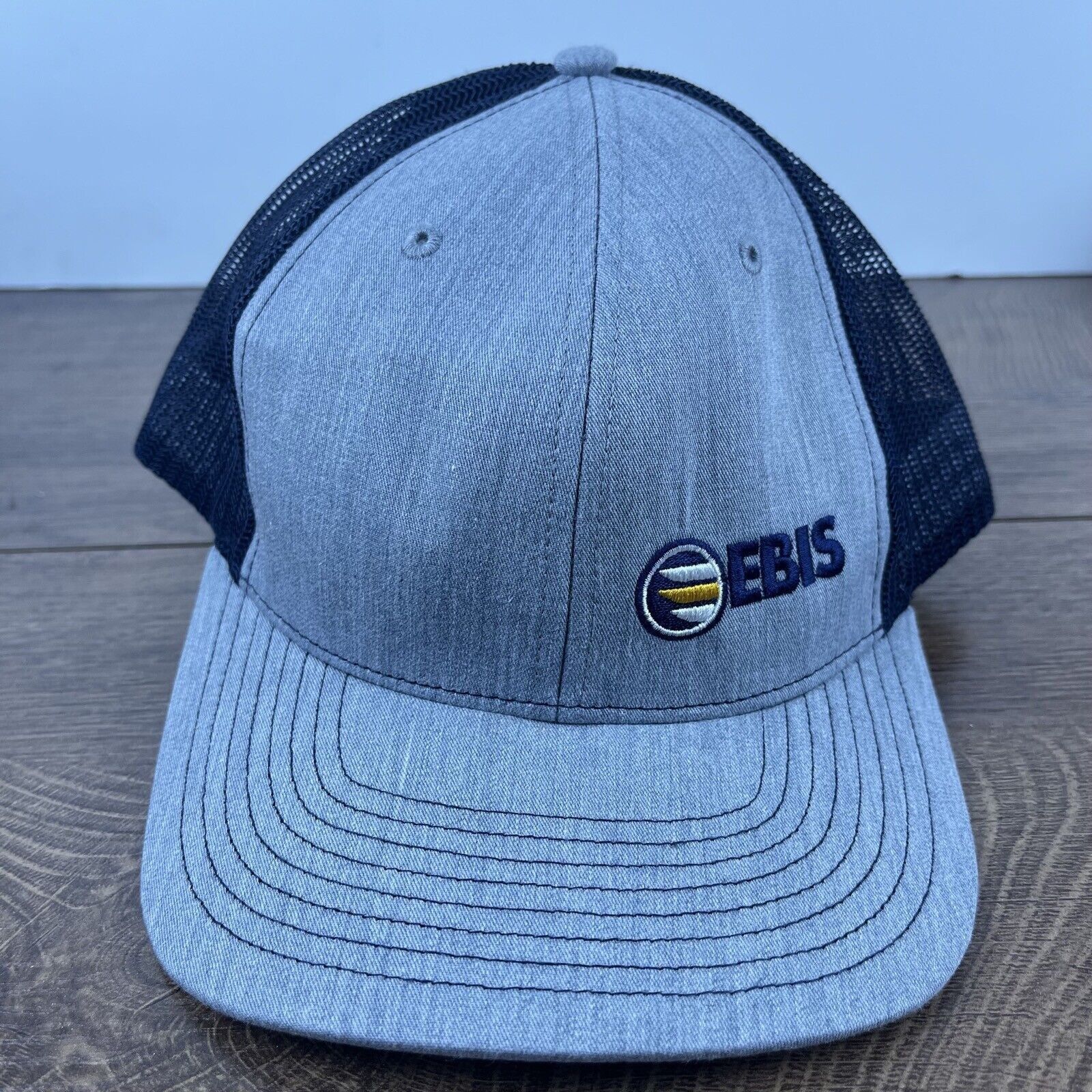 Other EBIS Hat Ebis Snapback Hat Gray Adjustable Hat Adult Fit Gra Size ONE SIZE - 1 Thumbnail