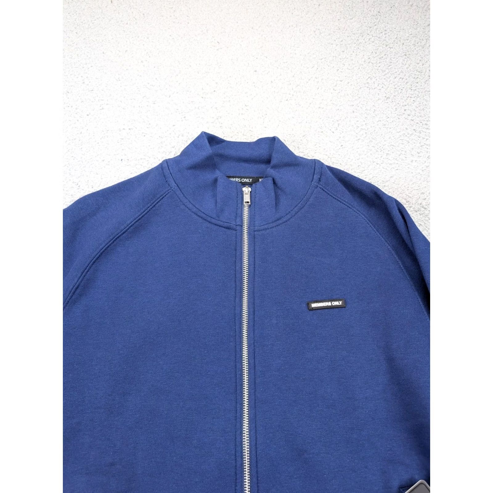 Members Only Members Only Jacket Mens M Navy Blue Fleece Full Zip Pockets Casual Size US M / EU 48-50 / 2 - 7 Thumbnail