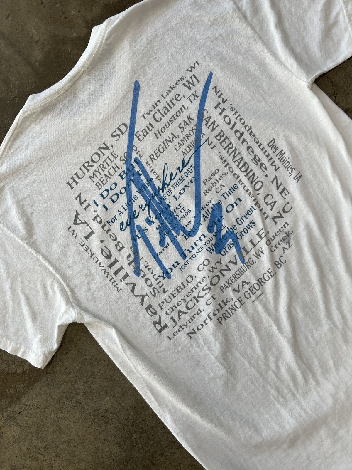 Band Tees × Vintage Vintage Tim McGraw Everywhere Tee sz. Large Size US L / EU 52-54 / 3 - 4 Thumbnail