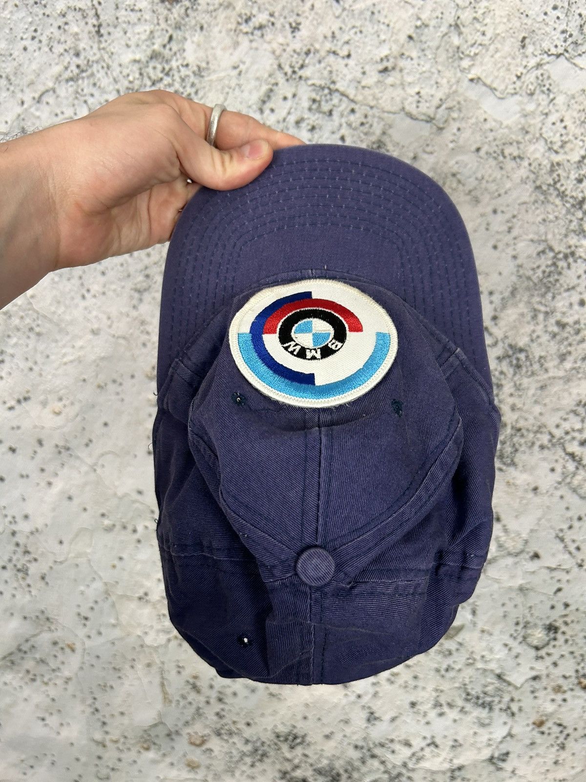 BMW Vintage BMW M Power Motorsport Racing Logo Hat Hype Size ONE SIZE - 4 Thumbnail
