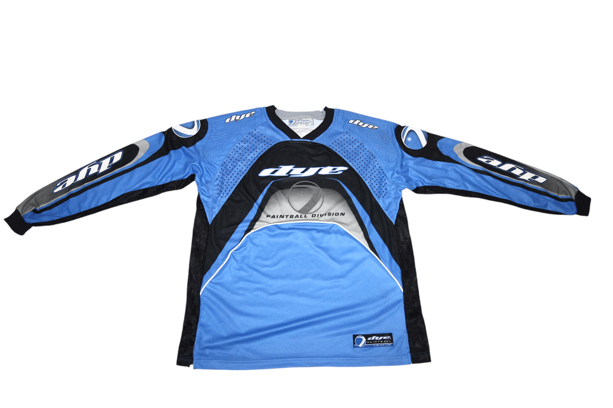 Gear for Sports VTG 90's Dye Paintball Core Division Kevlar Racing Jersey Size US XL / EU 56 / 4 - 2 Thumbnail