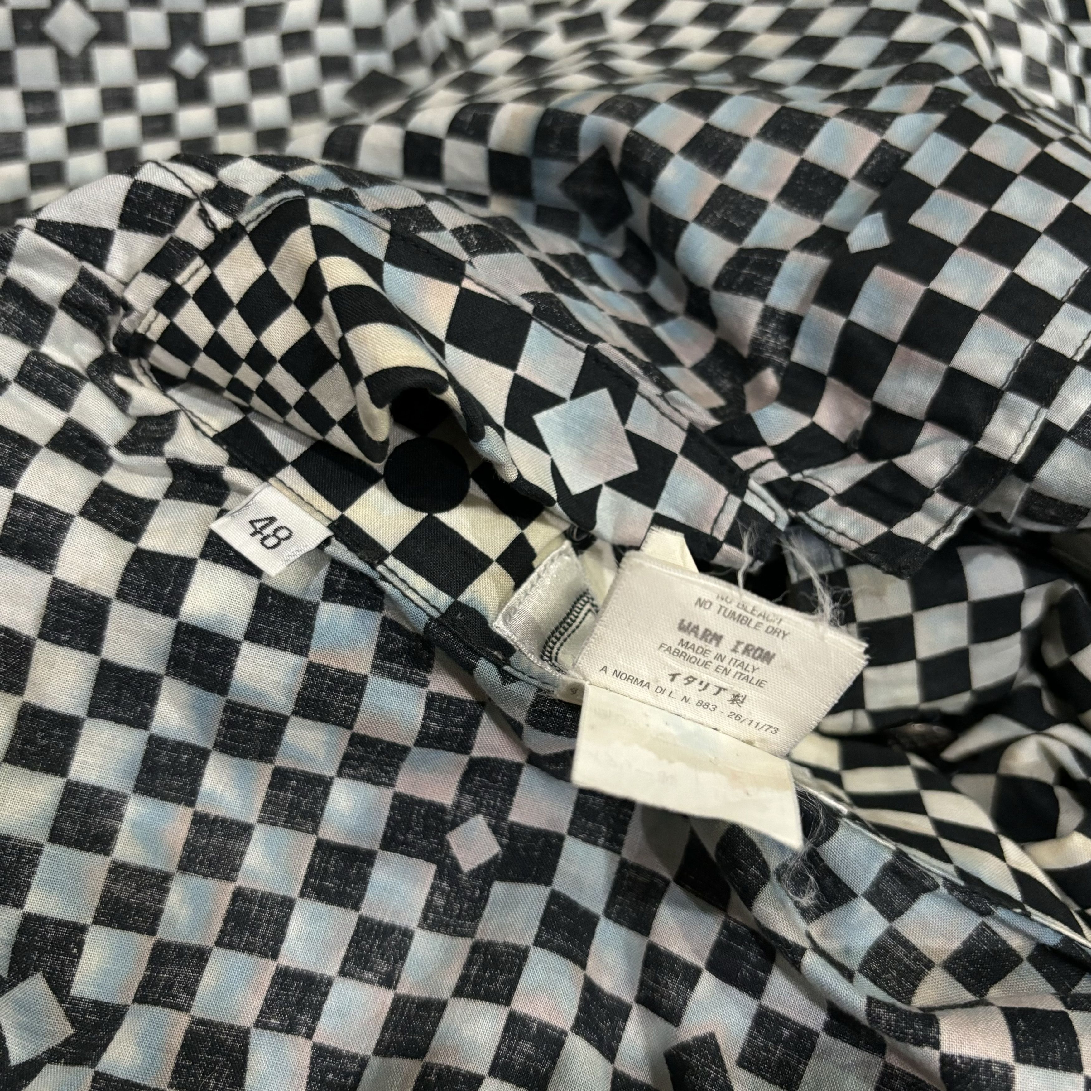 Versace Vintage Versace Mare Psychedelic Shirt Size US L / EU 52-54 / 3 - 8 Thumbnail