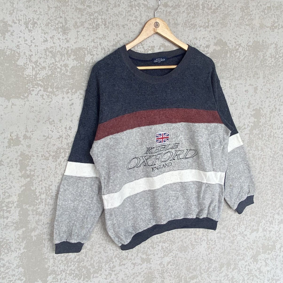 Other Vintage Oxford England Printed Crewneck Sweatshirt Blue/Grey Size US M / EU 48-50 / 2 - 3 Thumbnail