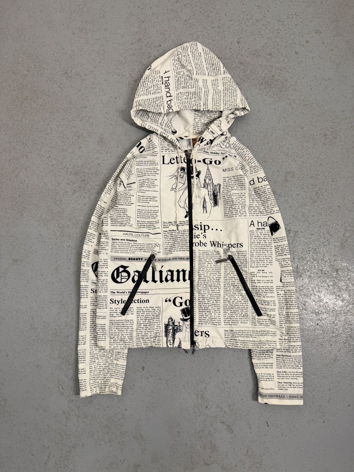 John Galliano John Galliano Cashmere Napoleon Jacket Archive | Grailed