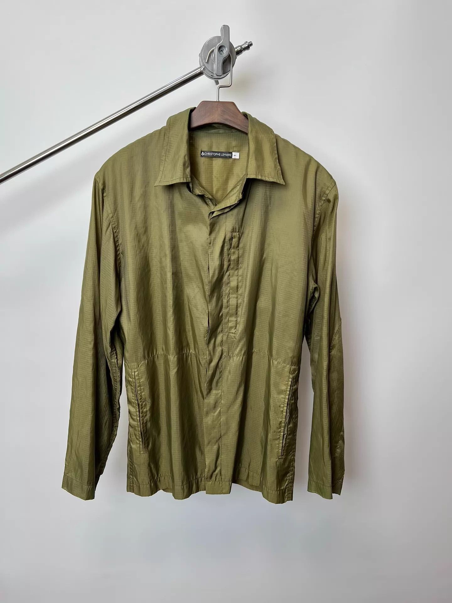 Christophe Lemaire Christophe Lemaire Tear-Resist Nylon Chest Pocket Shirt Size US S / EU 44-46 / 1 - 1 Thumbnail