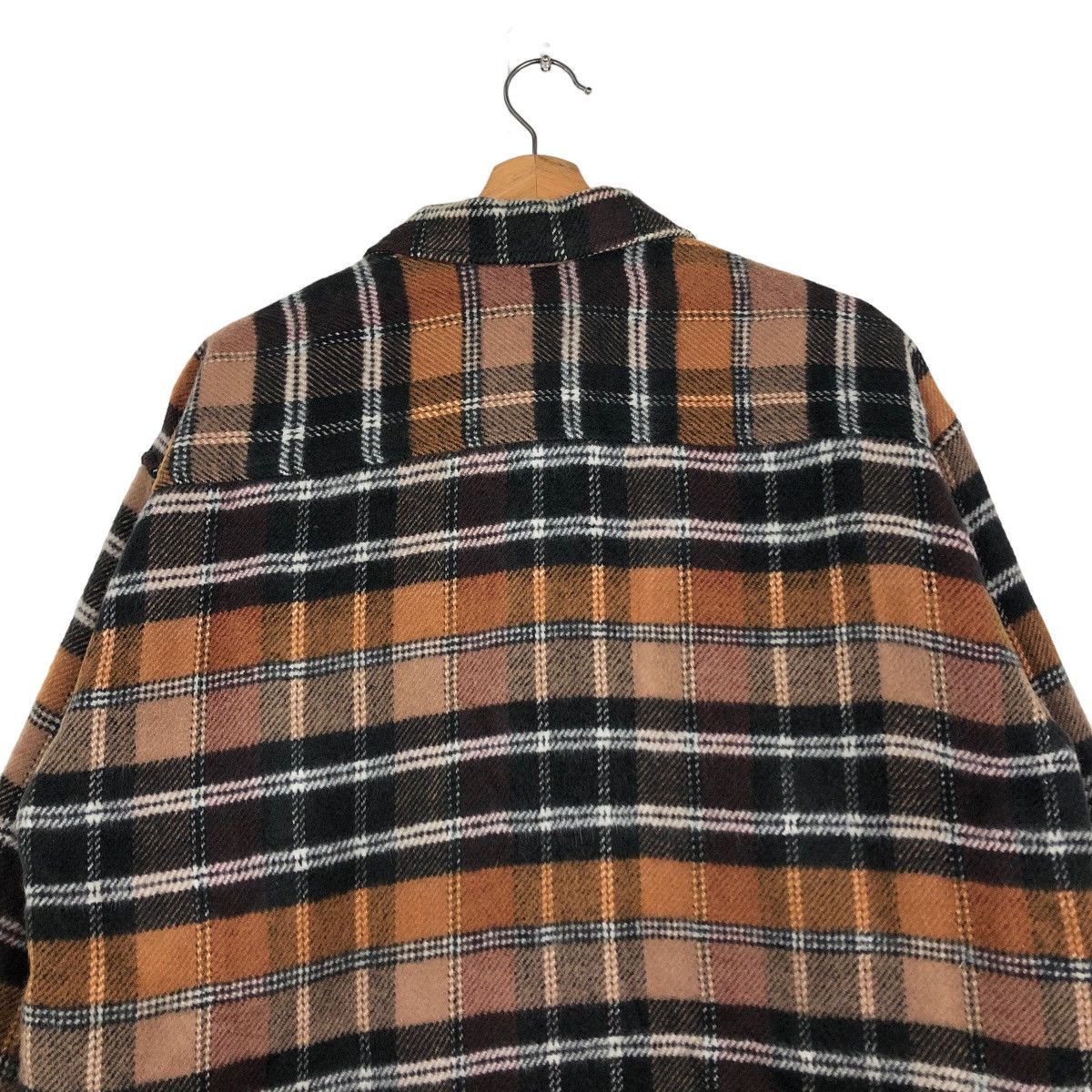 Japanese Brand Tartan Design Flannel Wool Jacket Possibility Issey Miyake Size US M / EU 48-50 / 2 - 9 Thumbnail