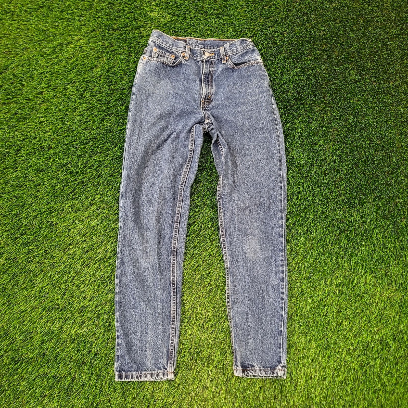 Levi's Vintage LEVIS 512 Slim Tapered Jeans Womens 2 26x31 USA Y2K Size 26" / US 2 / IT 38 - 1 Thumbnail