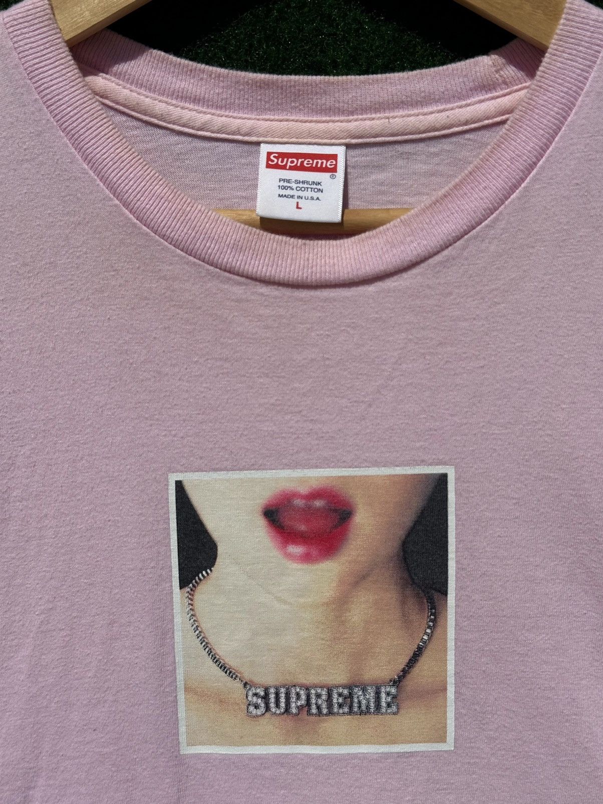 Supreme Supreme Necklace Tee “SS18” Size US L / EU 52-54 / 3 - 2 Thumbnail