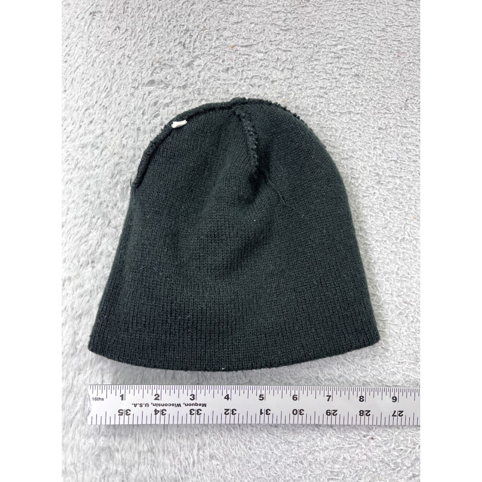 Vintage Star Of India Beanie Hat Adult One Size Black Knit Acrylic Sailing Theme Unisex Size ONE SIZE - 5 Thumbnail