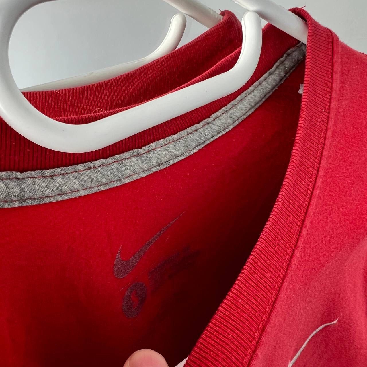 Nike Vintage Nike Mini Swoosh T-shirt Y2K Style Oversized Size US S / EU 44-46 / 1 - 4 Thumbnail