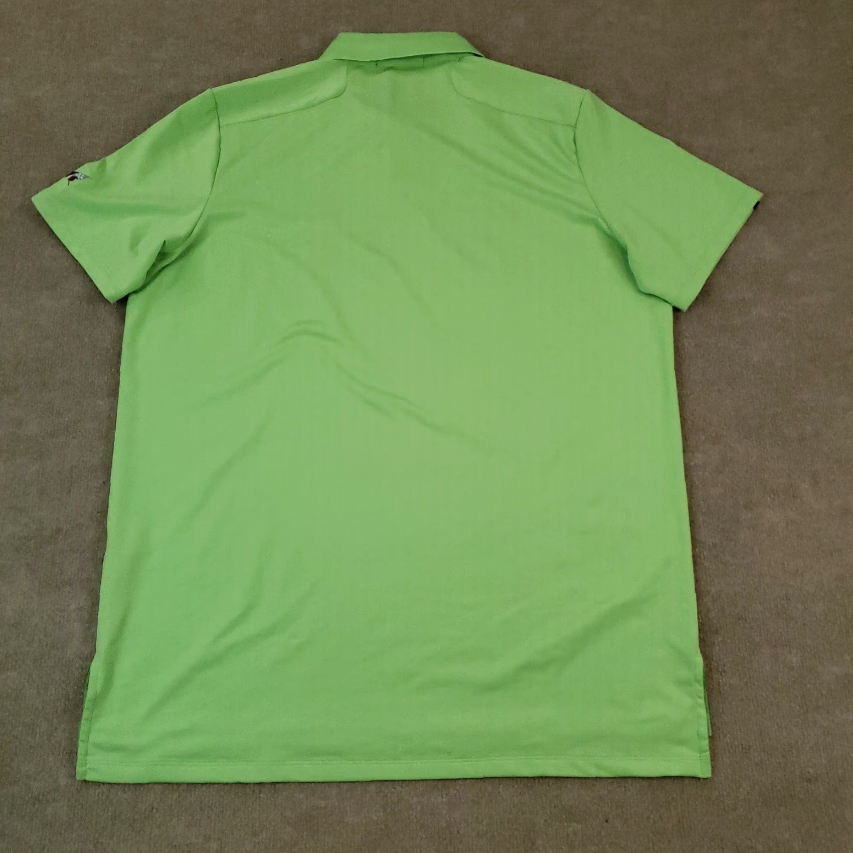 Ralph Lauren Ralph Lauren Polo Mens Large Green Short Sleeve Wicking Stretch Golf Shirt Size US L / EU 52-54 / 3 - 8 Thumbnail