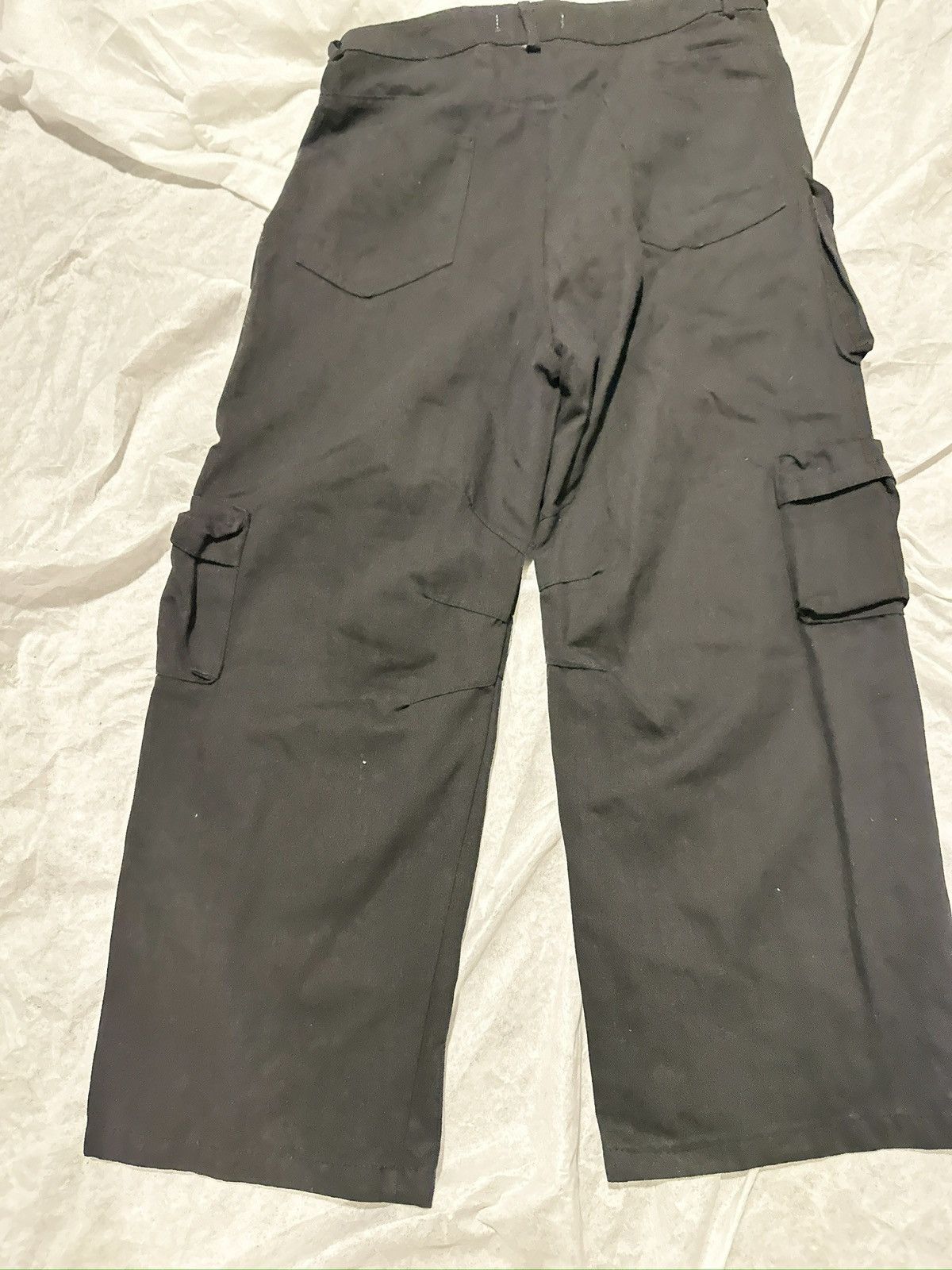 Japanese Brand BAGGY CARGO PANTS Size US 31 - 3 Thumbnail