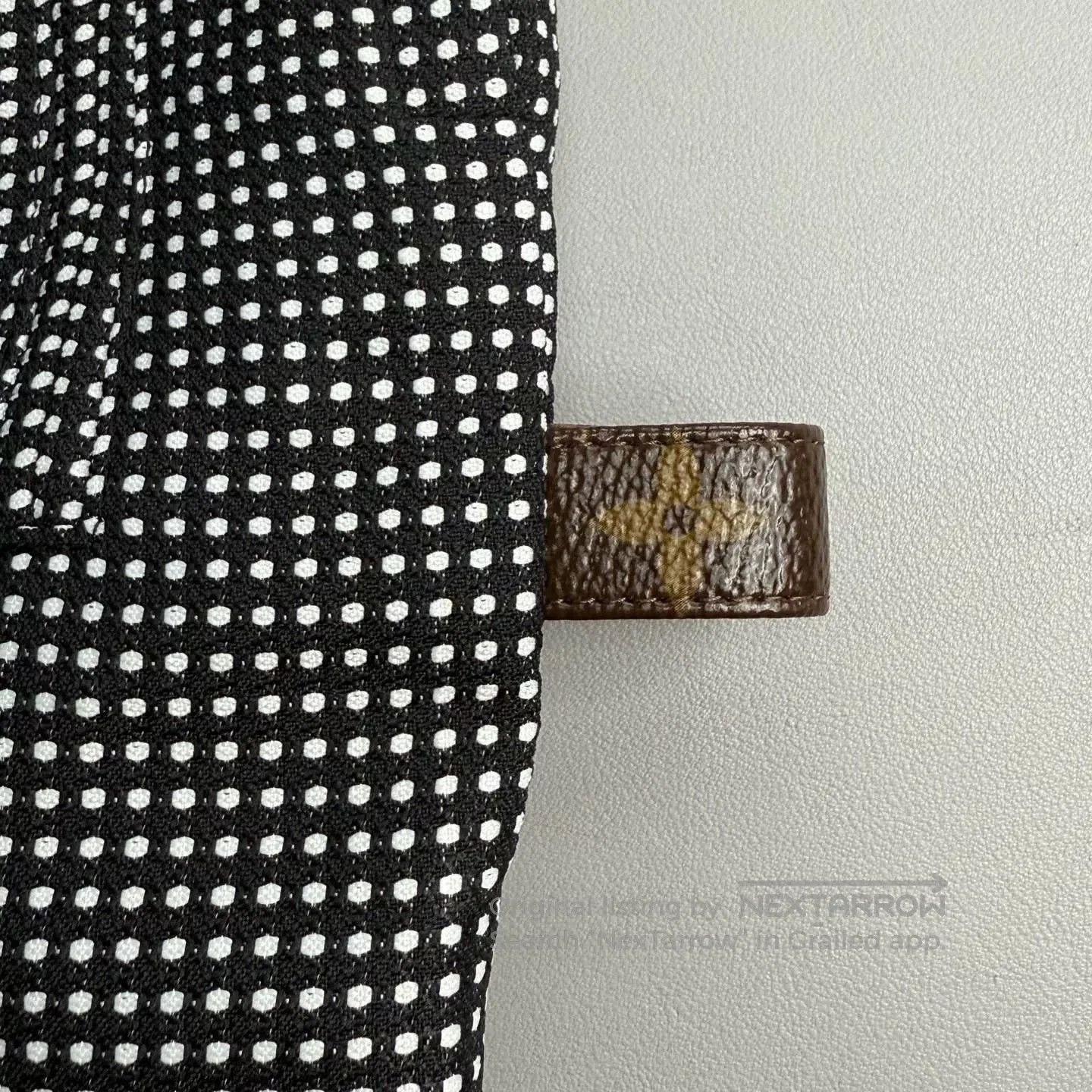 Louis Vuitton LV Black White Check Button Trousers. Size US 36 / EU 52 - 8 Thumbnail