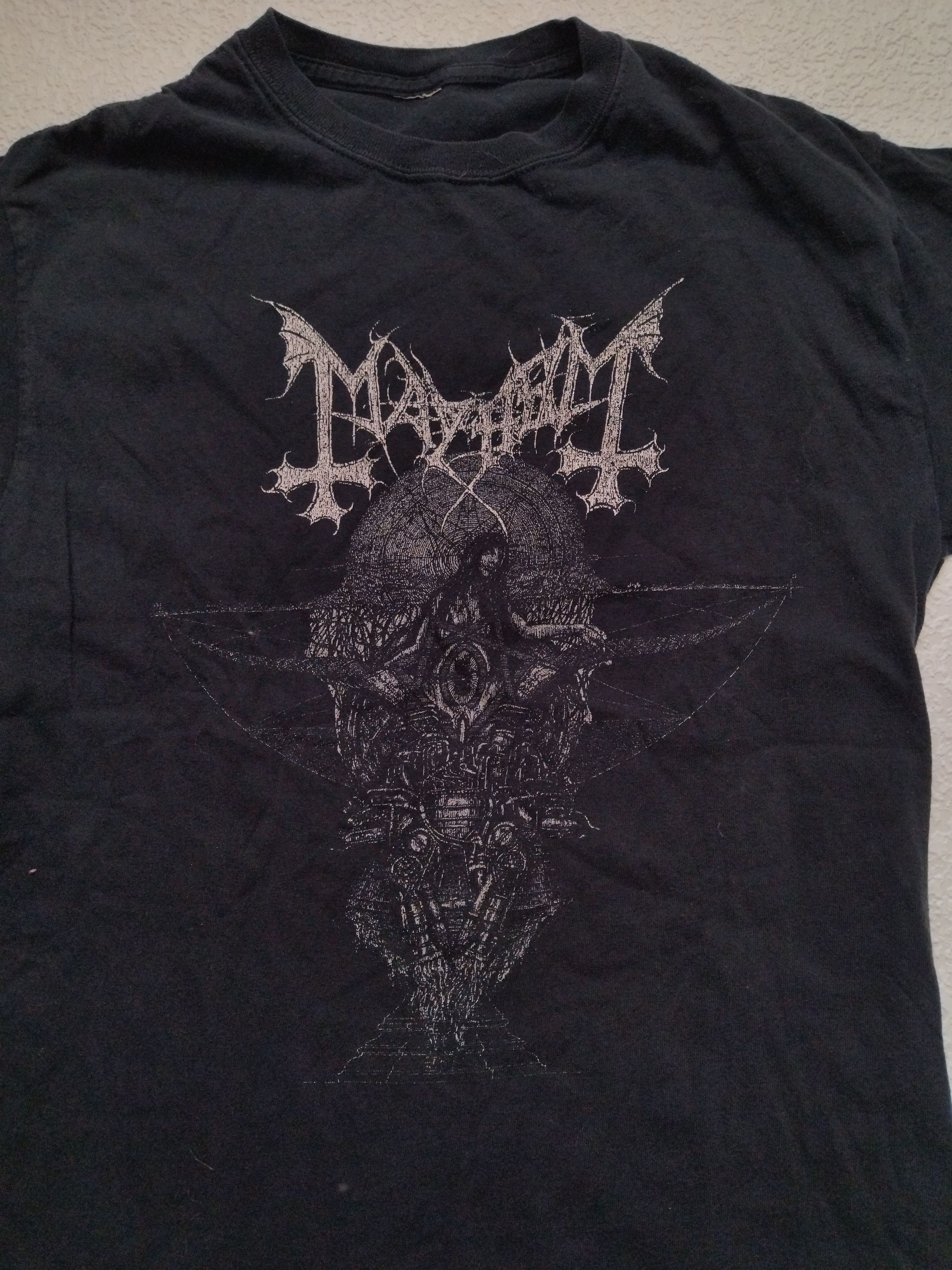 Vintage vintage Mayhem in the Gothic style rock t-shirt Size US M / EU 48-50 / 2 - 2 Thumbnail