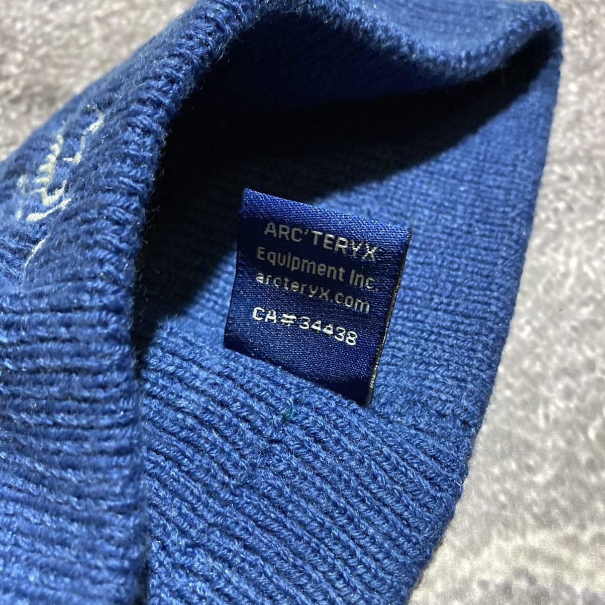 Arc'teryx Arc'teryx Headband Ear Warmer Knit Blue Silver Logo Running Size ONE SIZE - 5 Thumbnail