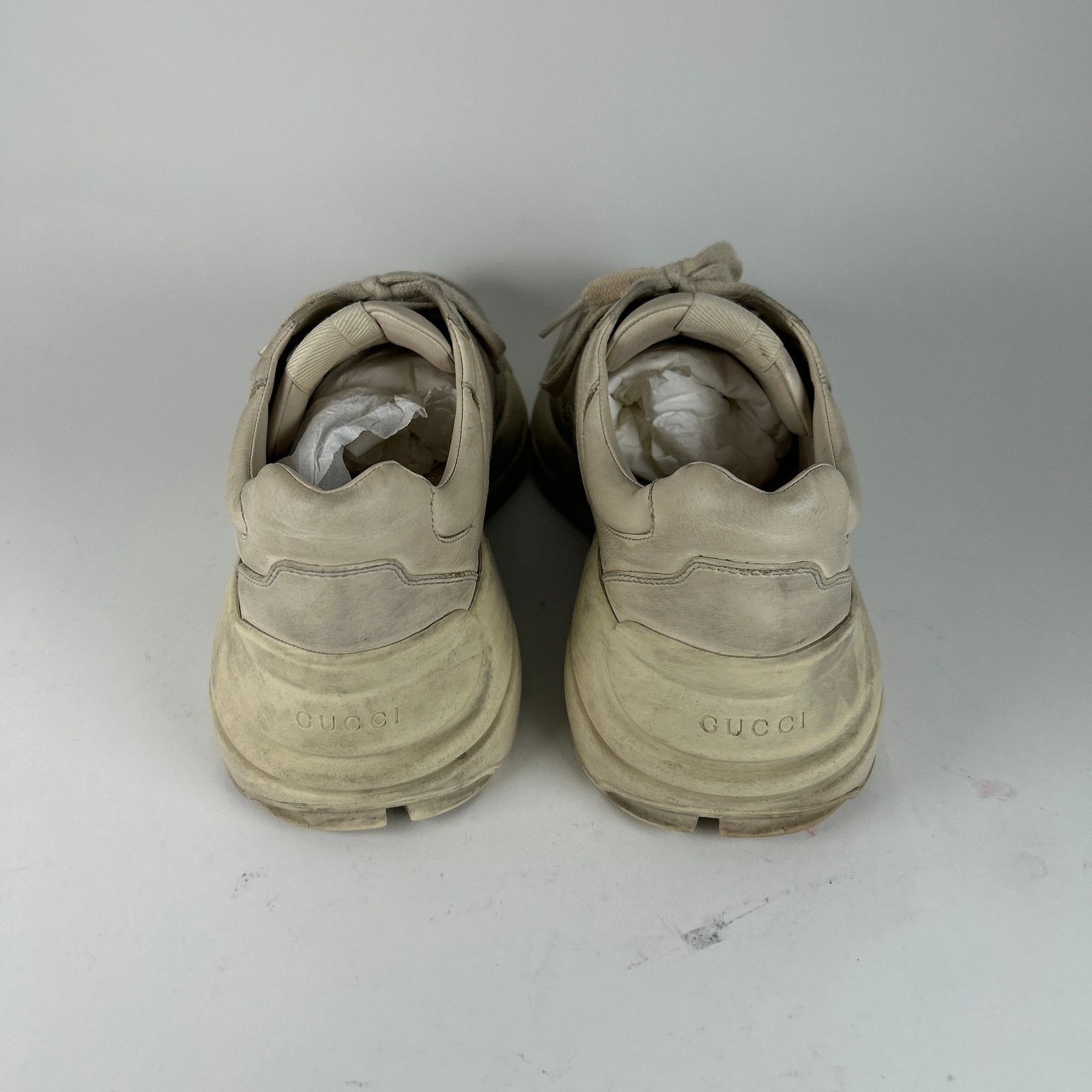 Gucci Gucci White Rython Size 8.5 Size US 8.5 / EU 41-42 - 4 Thumbnail