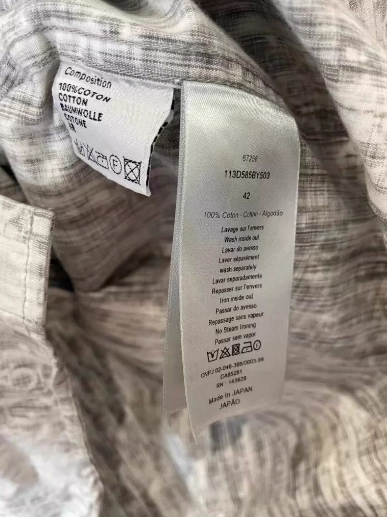 Dior Dior Logo Denim Shirt with Tag-2505 Size US M / EU 48-50 / 2 - 6 Thumbnail