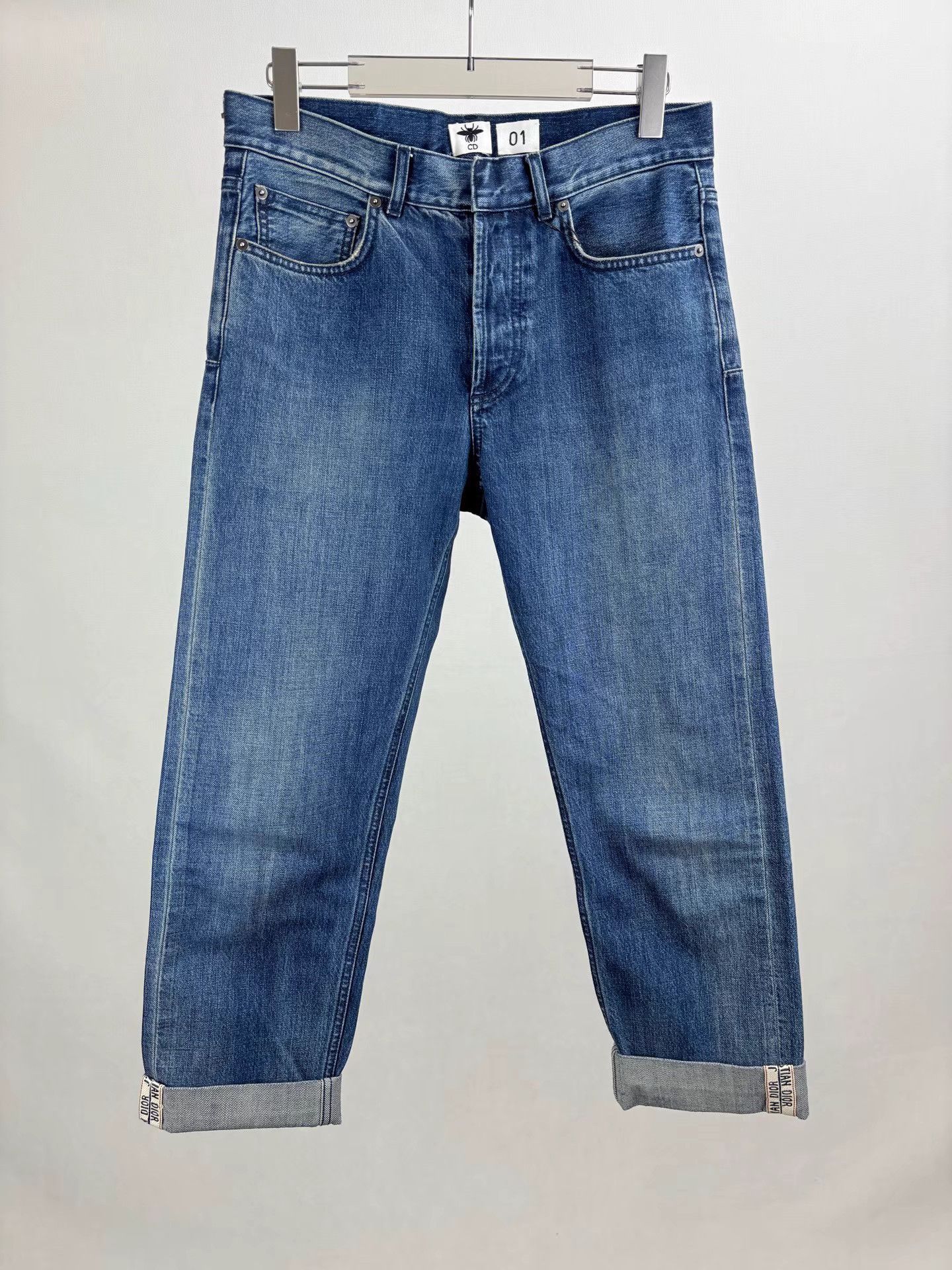 Dior DIOR Dark Blue Jeans Size US 36 / EU 52 - 1 Thumbnail
