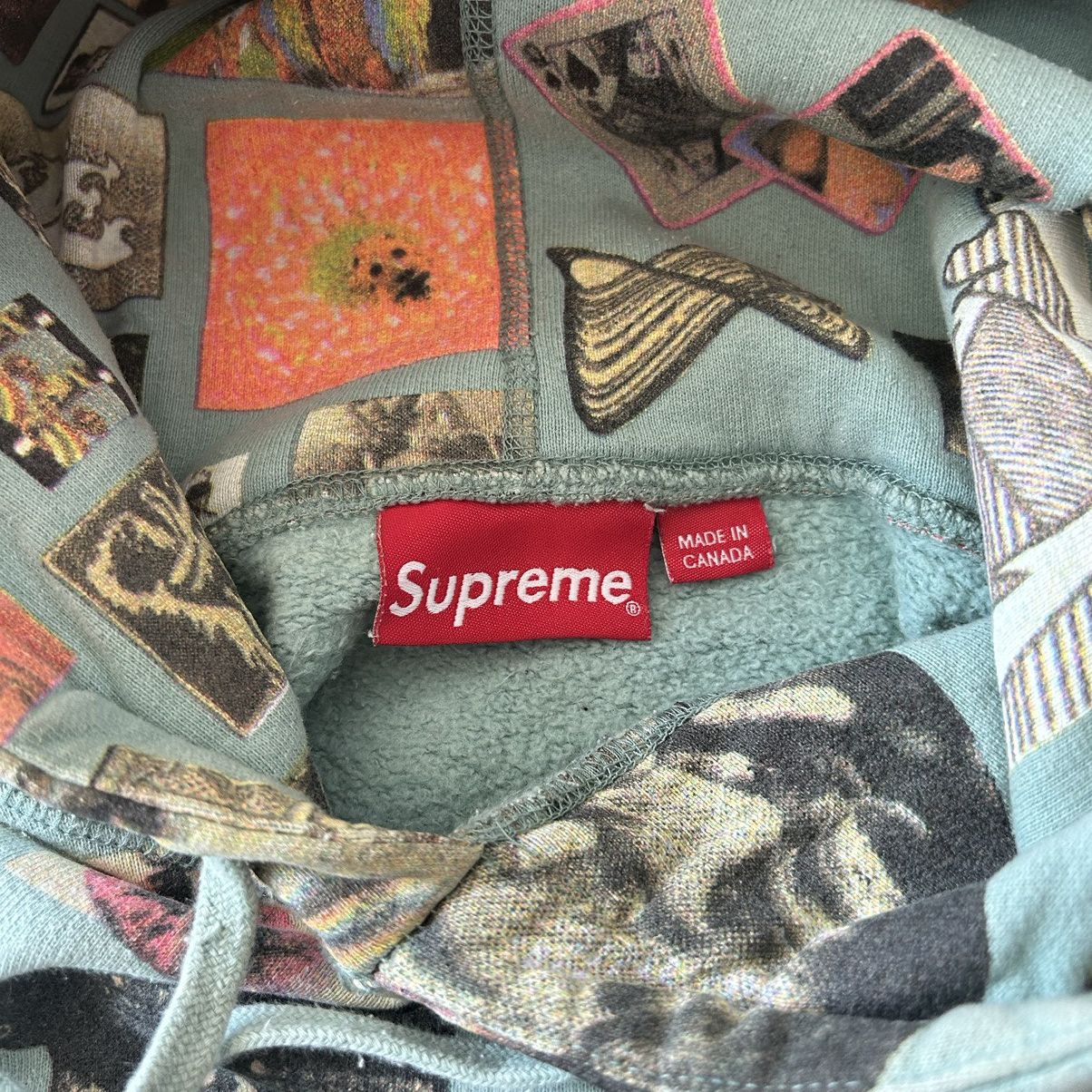 Supreme Supreme Thrills Hooded Sweatshirt Blue Medium Size US M / EU 48-50 / 2 - 3 Thumbnail