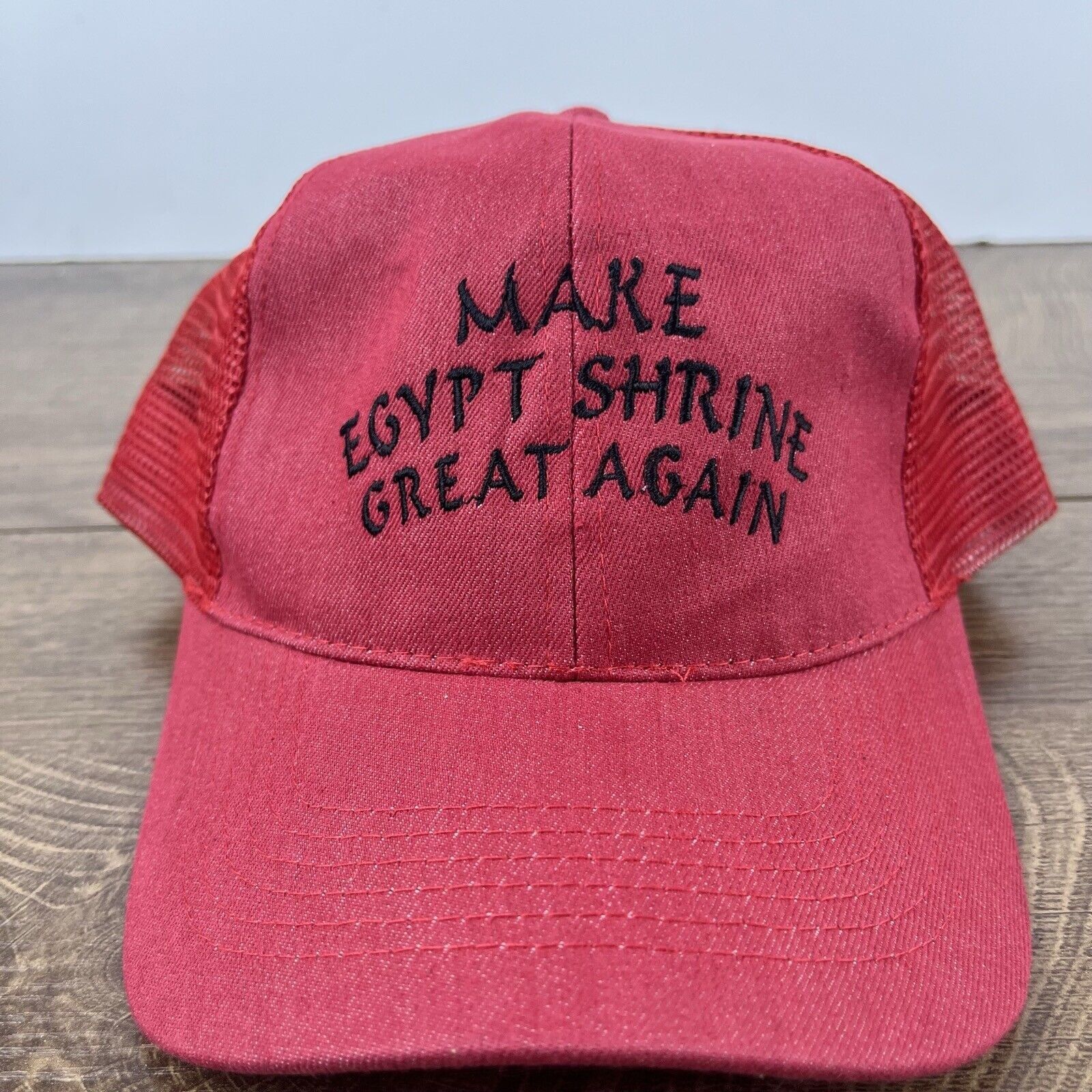 Other Make Eygpt Shrine Great Again Hat Red Cap Adjustable Hat Red Size ONE SIZE - 4 Thumbnail
