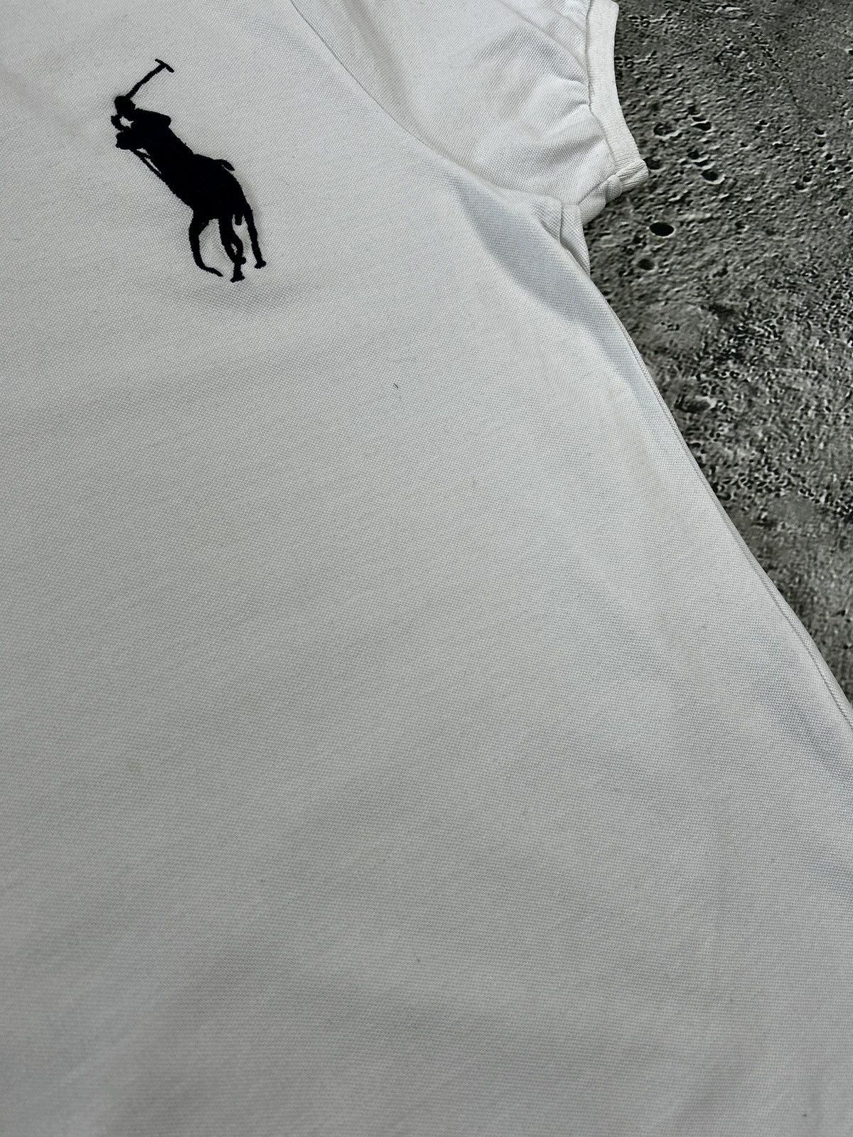 Polo Ralph Lauren Polo Ralph Lauren vintage white polo T-shirt big pony Size US L / EU 52-54 / 3 - 3 Thumbnail