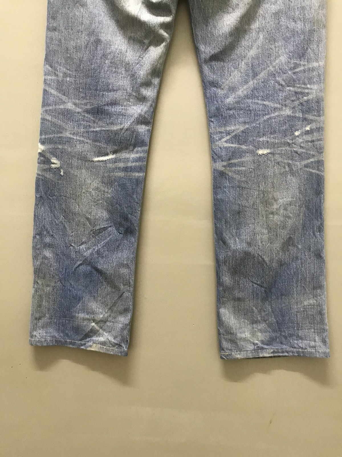 Levi's × Levi's Vintage Clothing × Vintage Vintage Levis 501 Distressed Patched Denim Pants Size US 32 / EU 48 - 10 Thumbnail