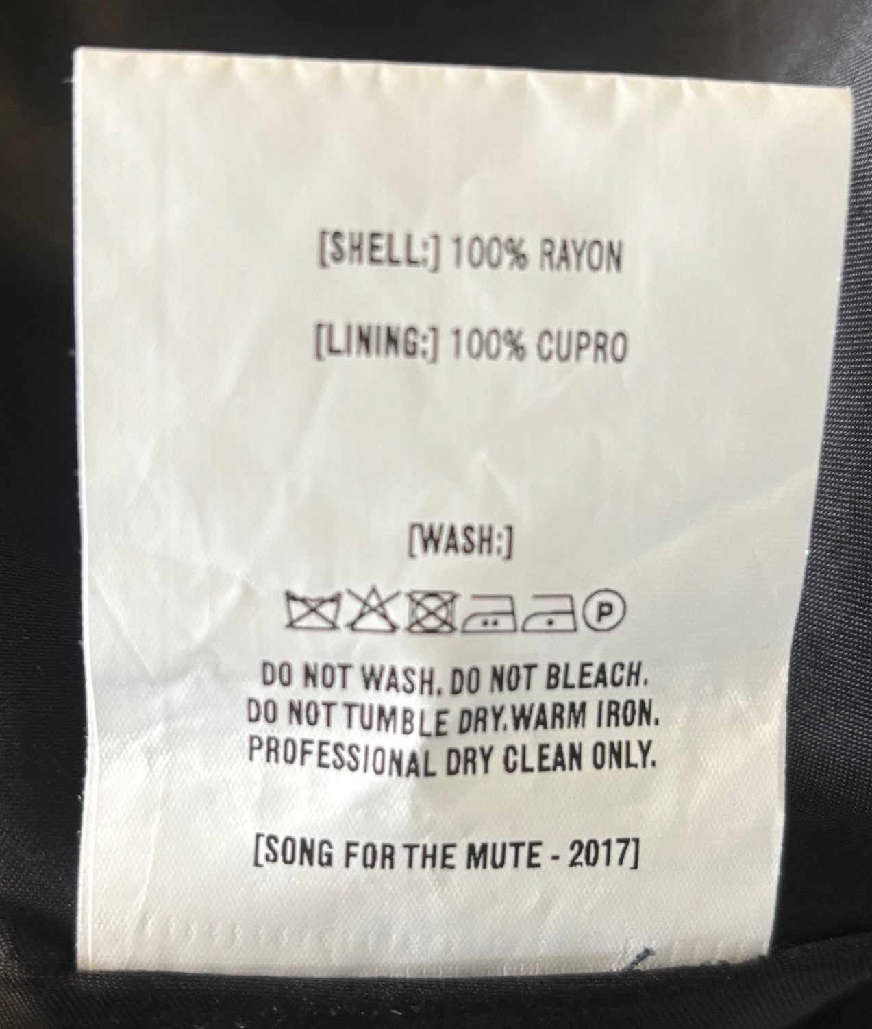 Song For The Mute Song for the mute Jacket black Size 52 Size 42R - 9 Thumbnail