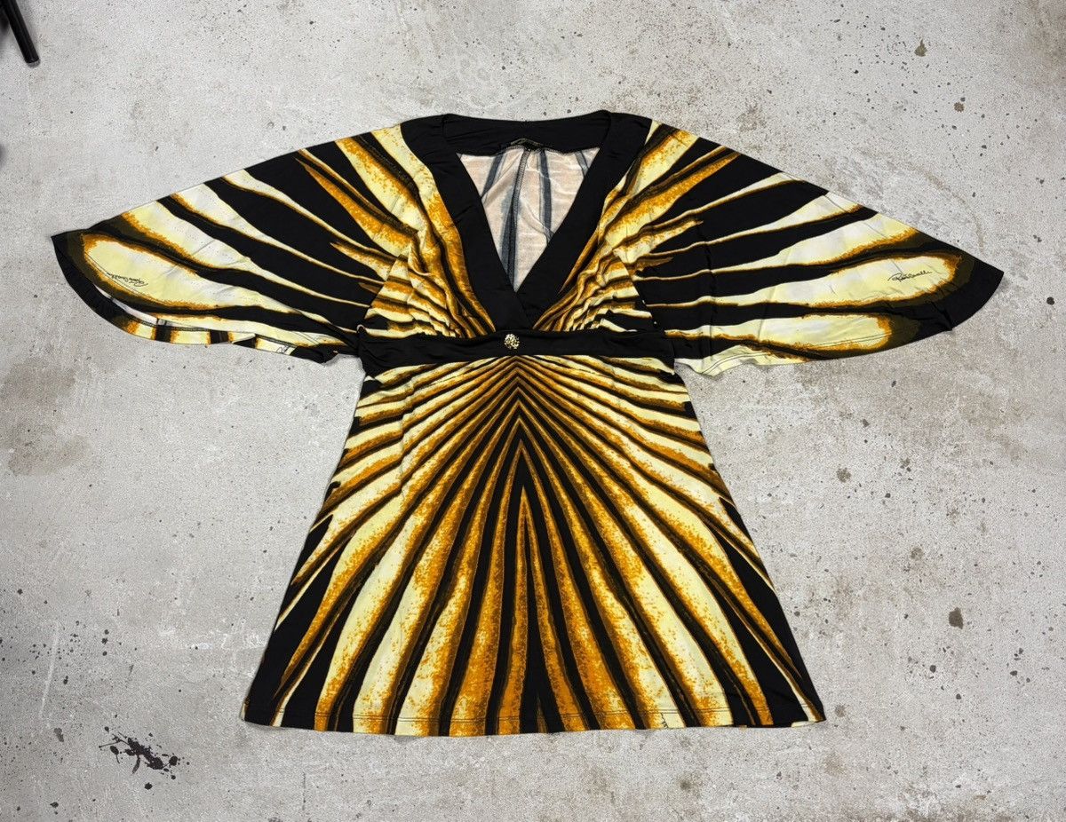 Roberto Cavalli Roberto Cavalli Sun Monarch Butterfly Top / Mini Dress Size M / US 6-8 / IT 42-44 - 1 Thumbnail