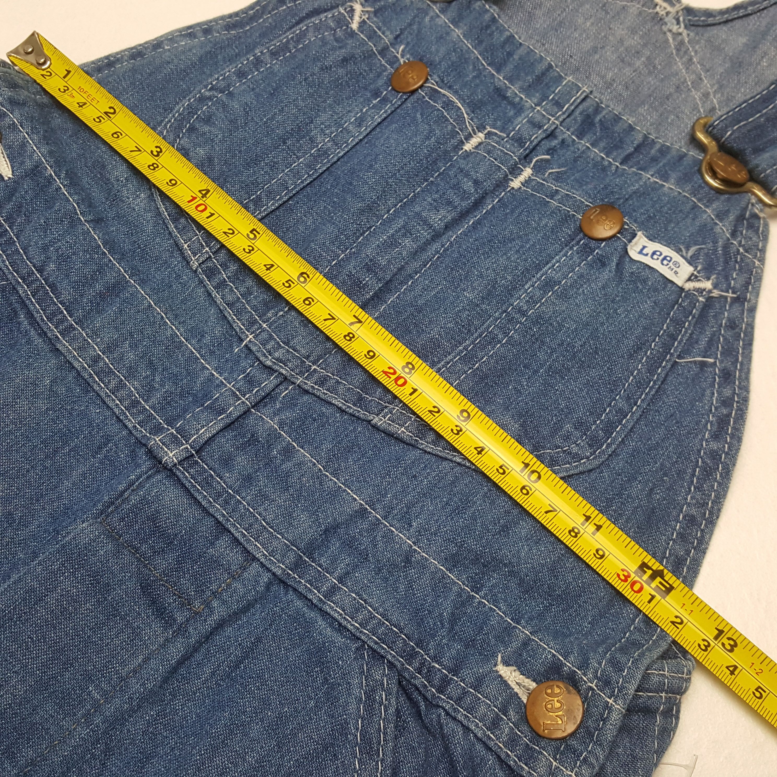 Lee Vintage Lee Overall Fashion Style Denim Jeans C318N3 Size 26" / US 2 / IT 38 - 7 Thumbnail