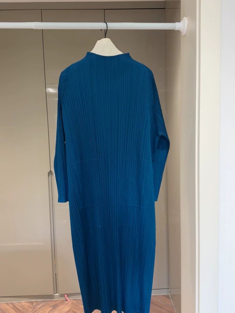 Issey Miyake Issey Miyake size:2 Dark blue pleated dress Size XS / US 0-2 / IT 36-38 - 2 Thumbnail