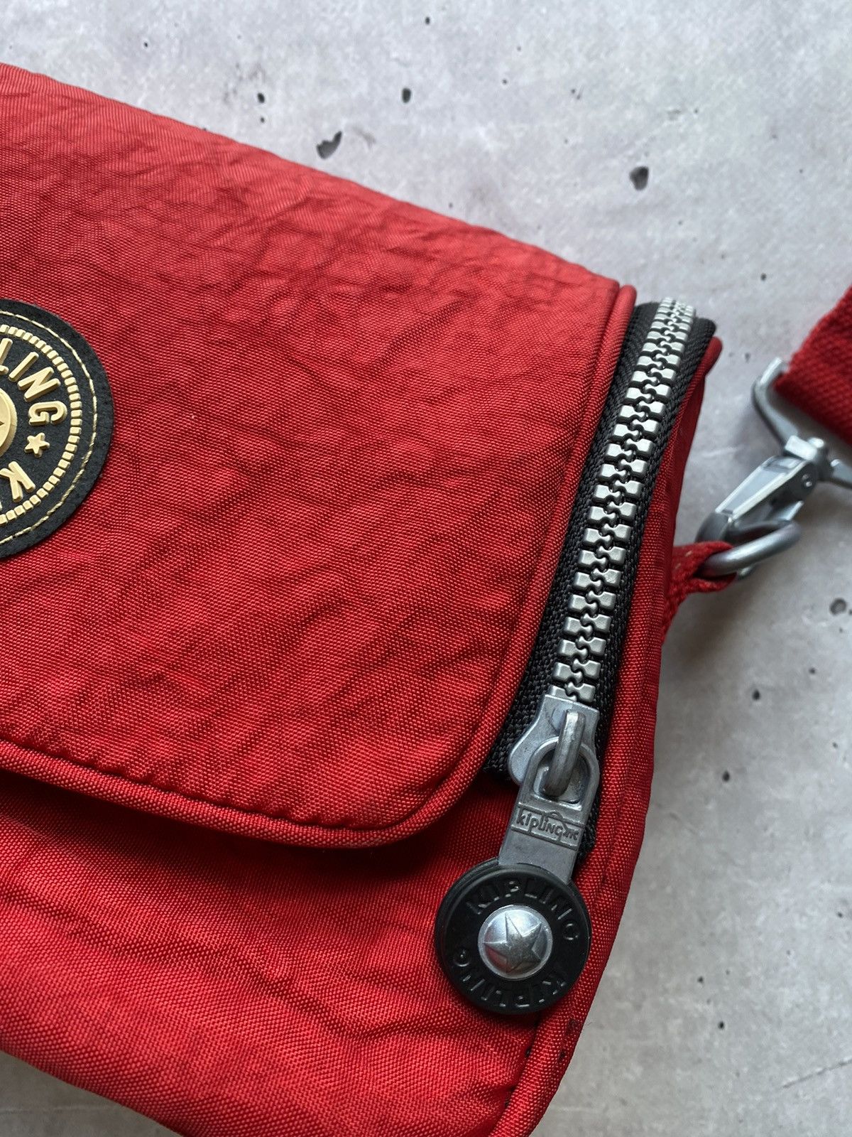 Japanese Brand × Vintage Vintage Y2K Rare Kipling Shoulder Bag Charm Bags Red Size ONE SIZE - 3 Thumbnail