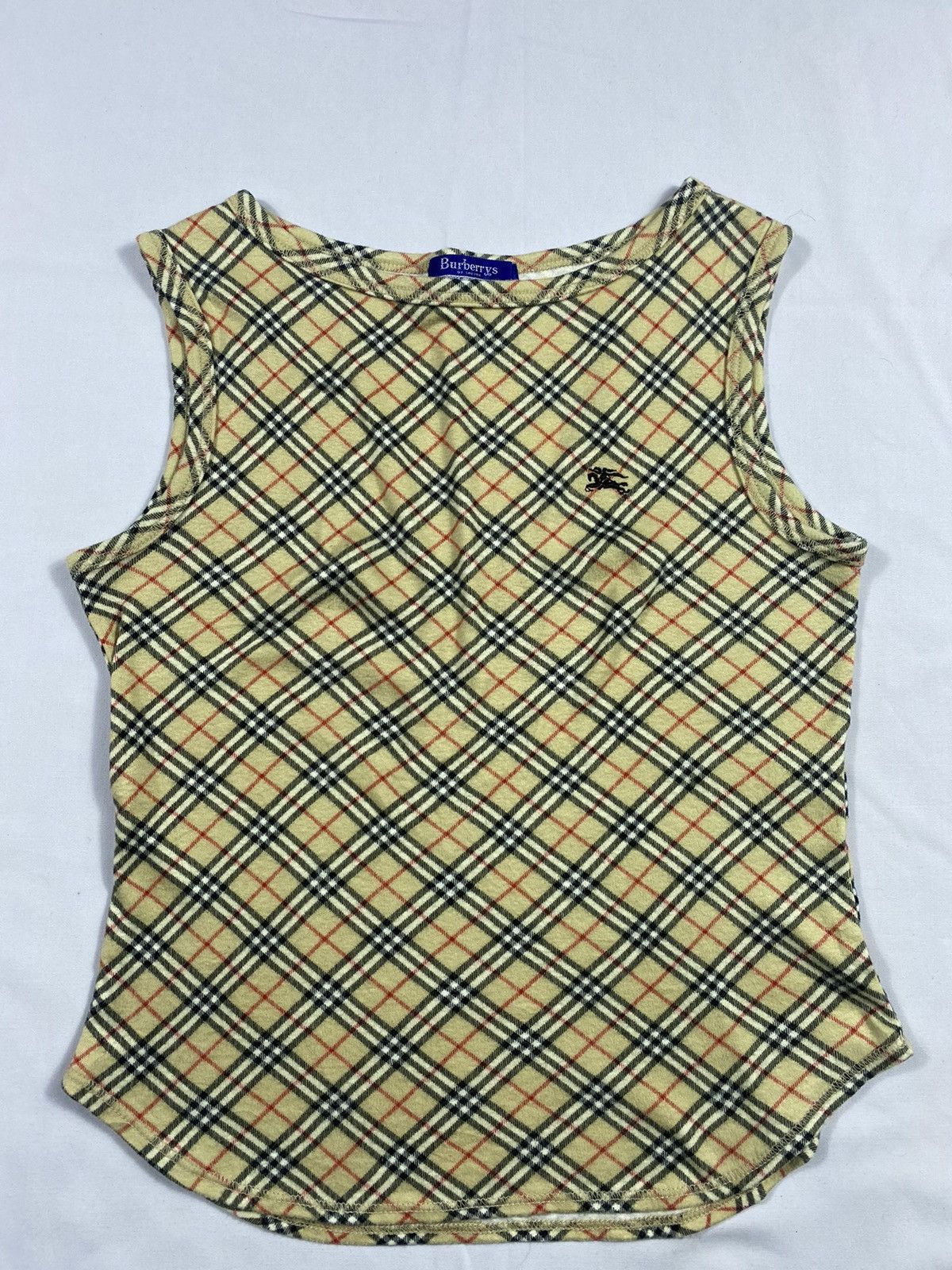 Luxury Burberrys blue label Tank top