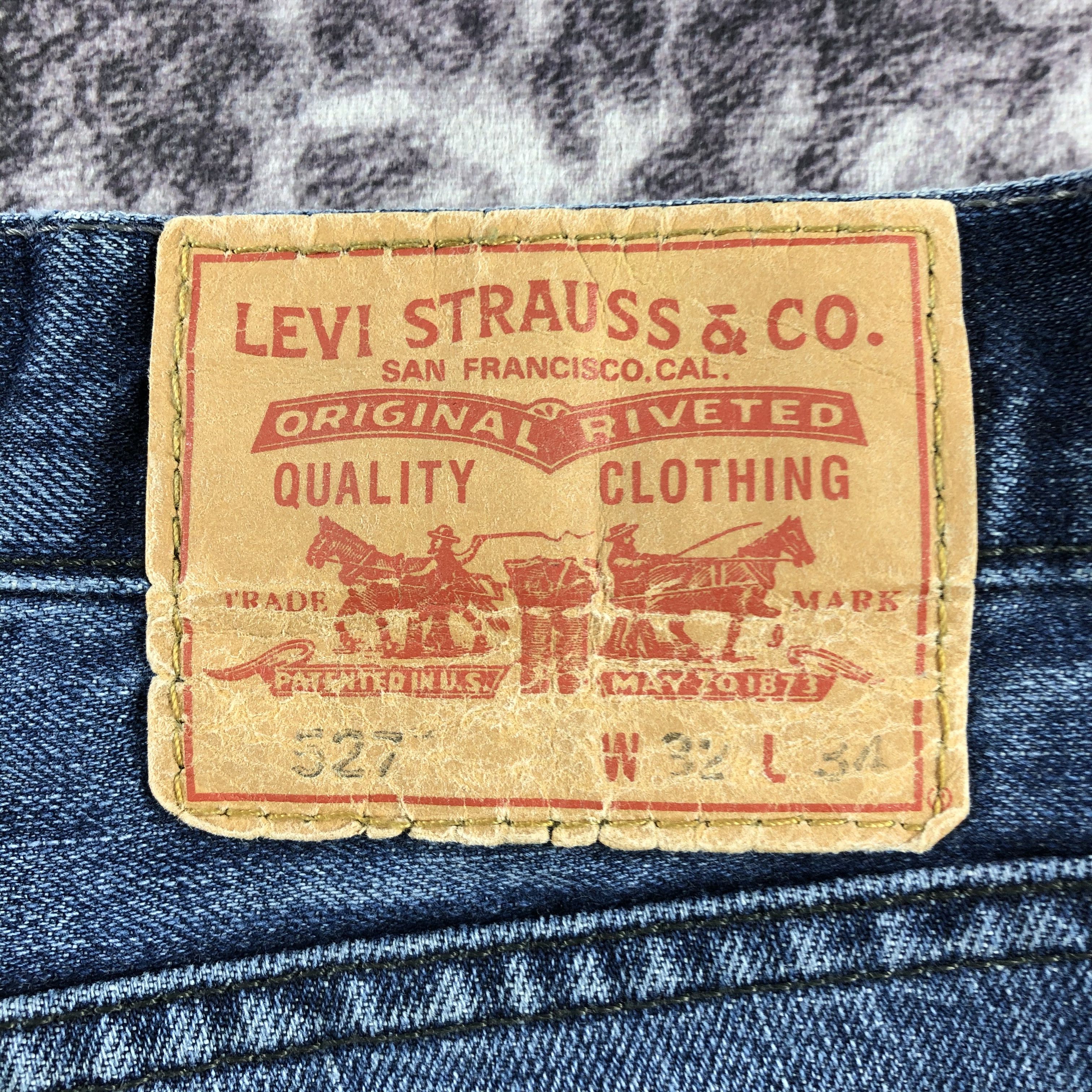 Levi's × Vintage Vintage Blue Wash Levis 527 Flare Jeans-JM3015 Size US 34 / EU 50 - 6 Thumbnail
