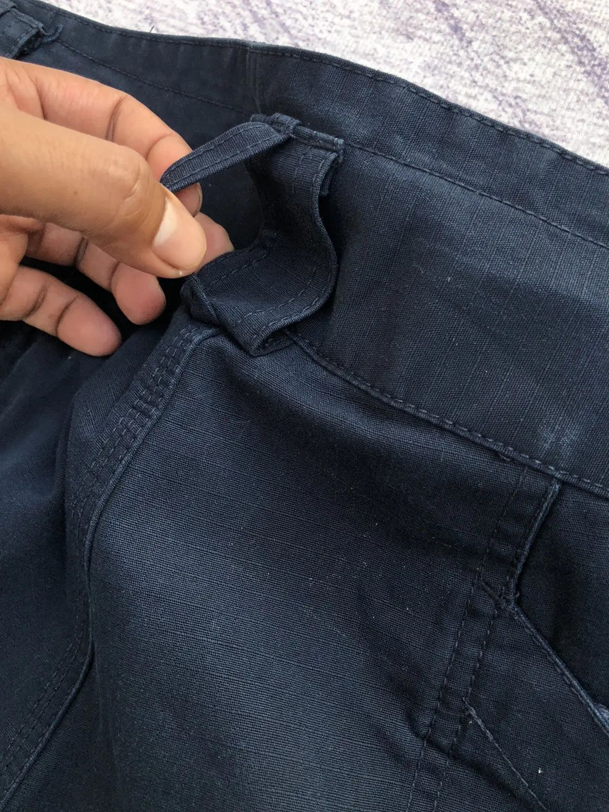 5.11 Very Rare Navy Blue Multipocket Bush Cargo Pants 9 Pocket Size US 33 - 20 Thumbnail