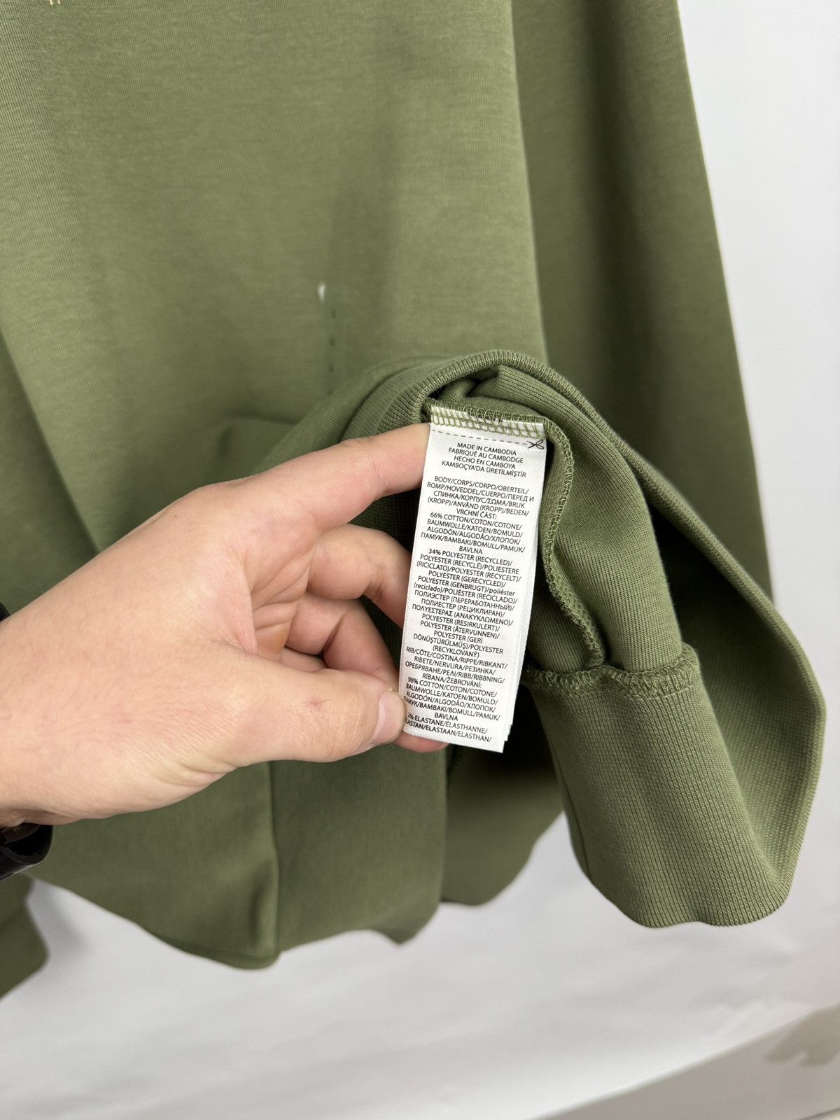 Polo Ralph Lauren 🇺🇸 NWT❗️Polo Ralph Lauren Double Knit Sweatshirt Olive Rare Size US L / EU 52-54 / 3 - 15 Thumbnail