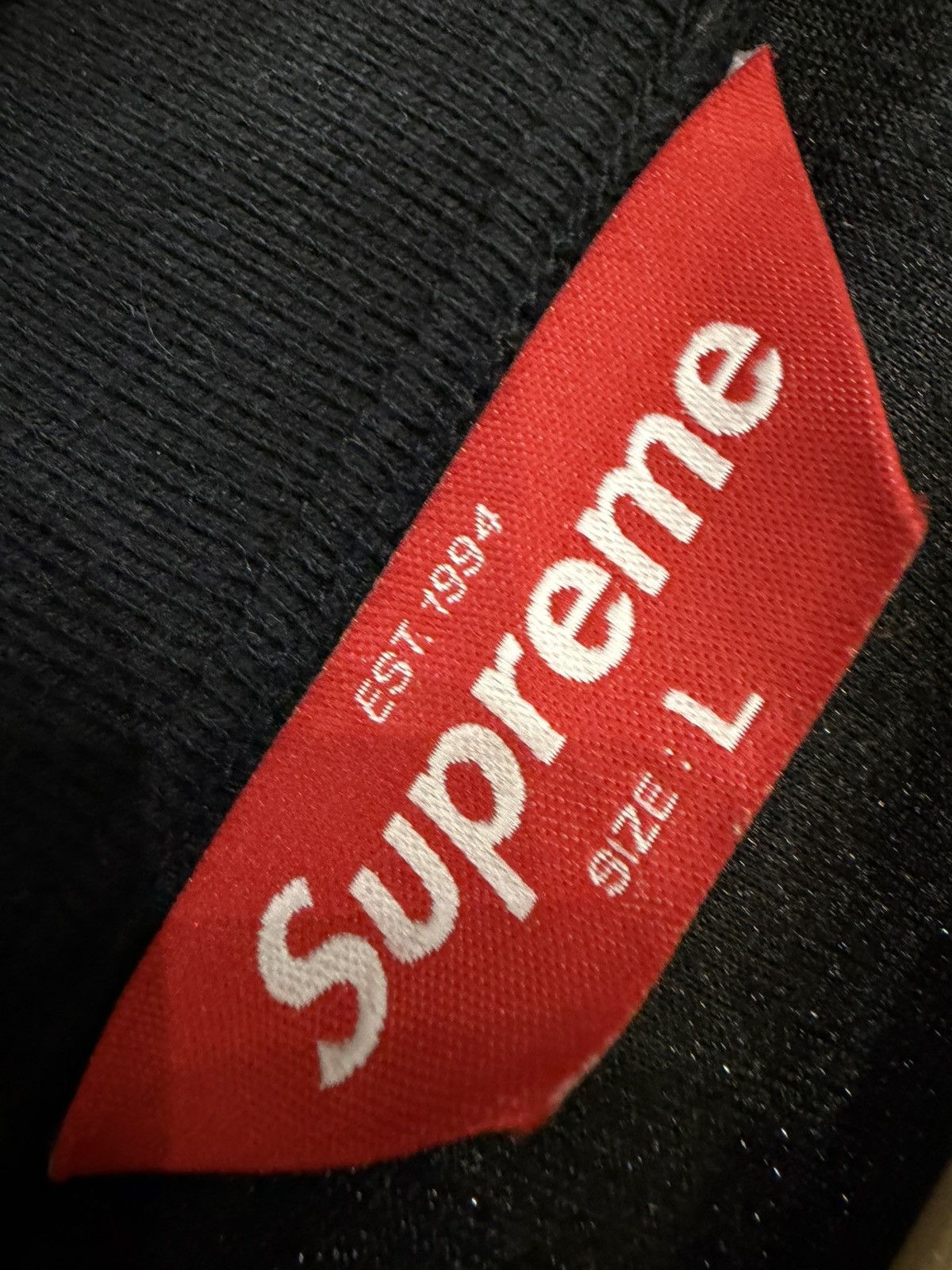 Supreme Supreme Velour Jacket - Black/Grey Size US L / EU 52-54 / 3 - 3 Thumbnail