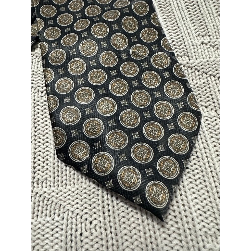 Vintage Vintage Rene Chagal black polyester tie Size ONE SIZE - 2 Thumbnail